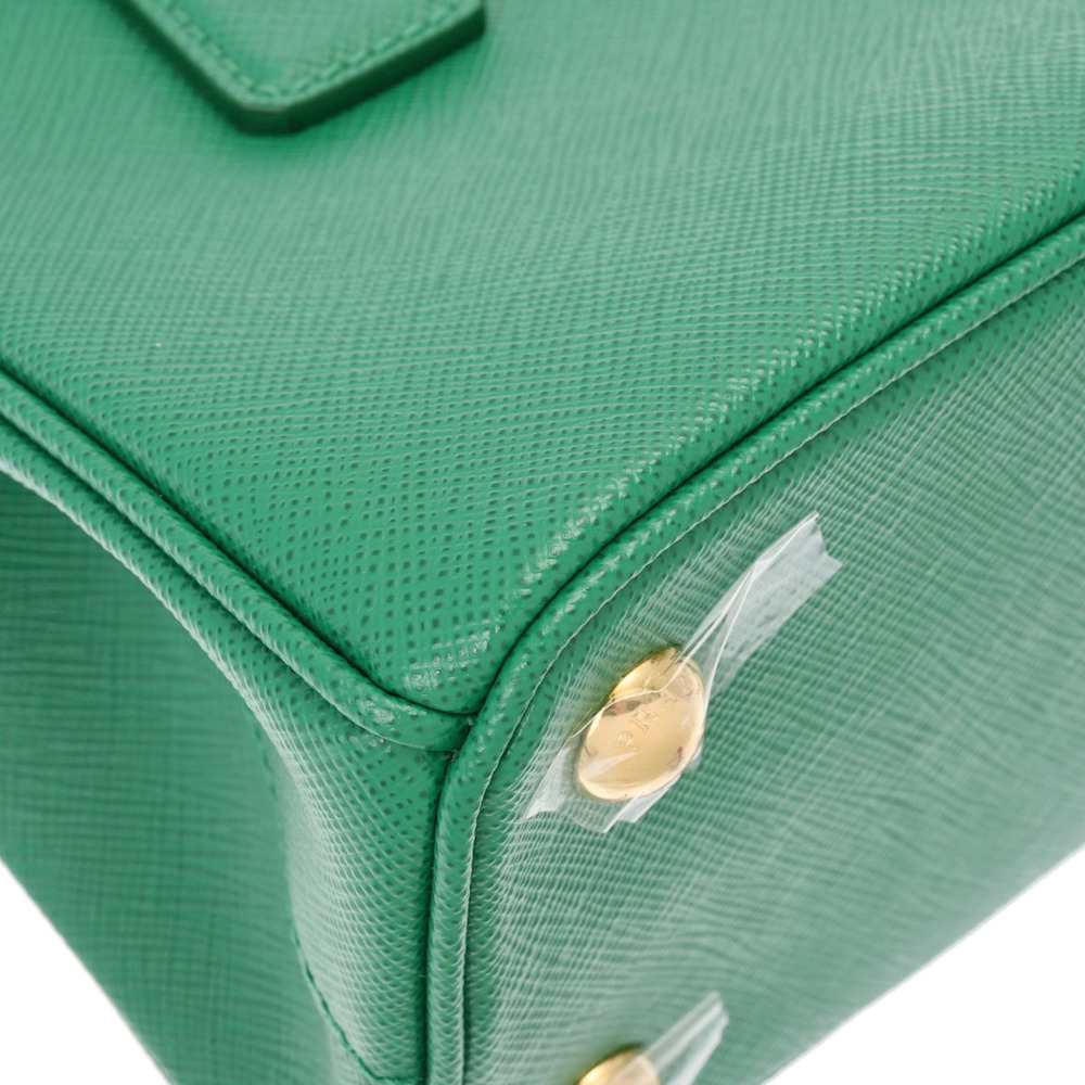 Prada Bag Saffiano Green Galleria - Picture 6 of 11